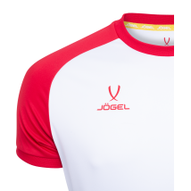 Футболка игровая CAMP Reglan Jersey JFT-1021-071-K, белый/красный, детская